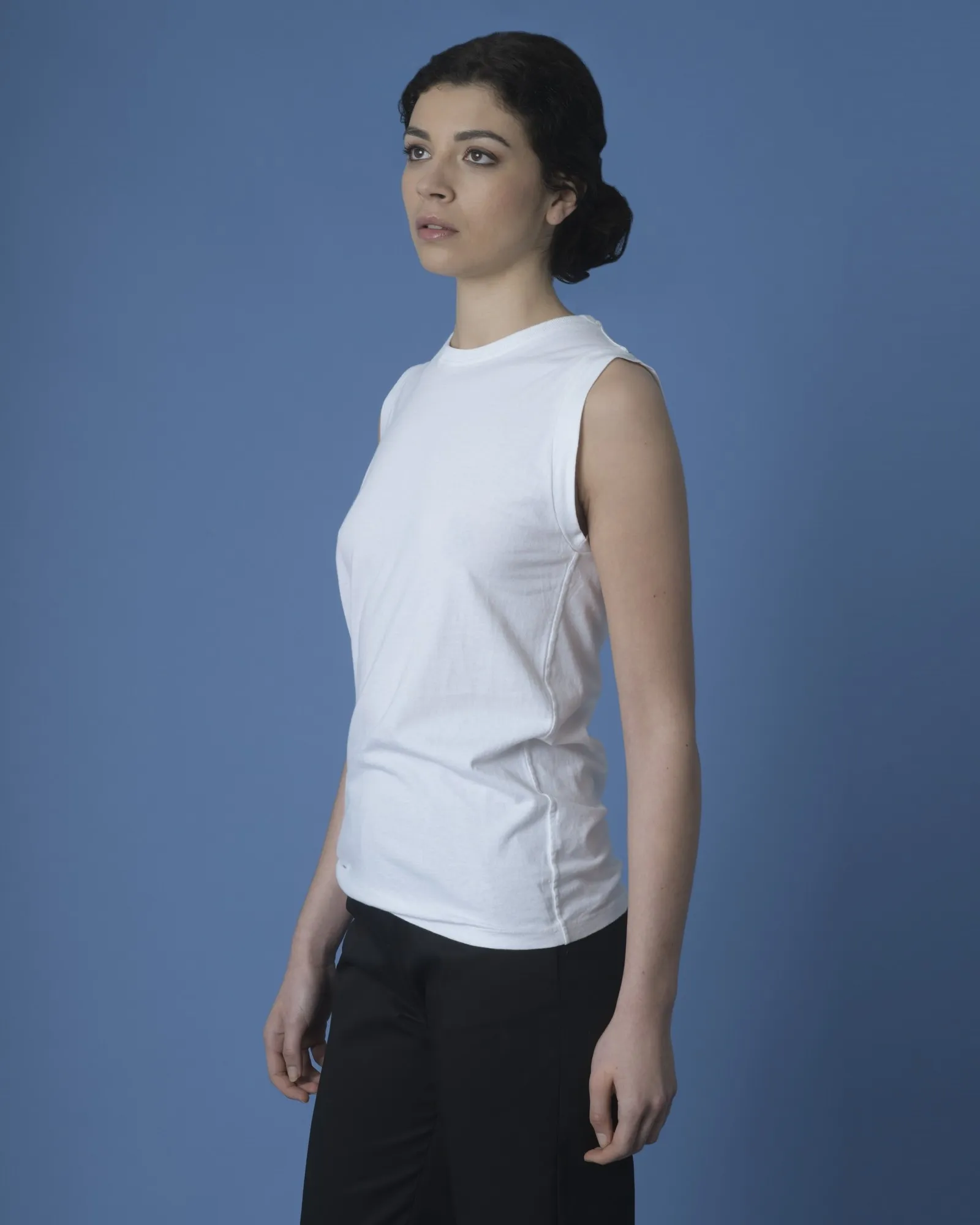 Tee-shirt sans manches en coton Made in France| B.Solfin – Maison Solfin