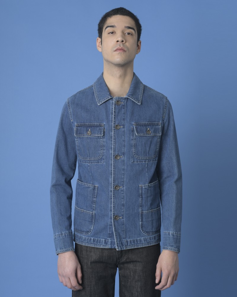 Veste de travail en jean Ly Adams
