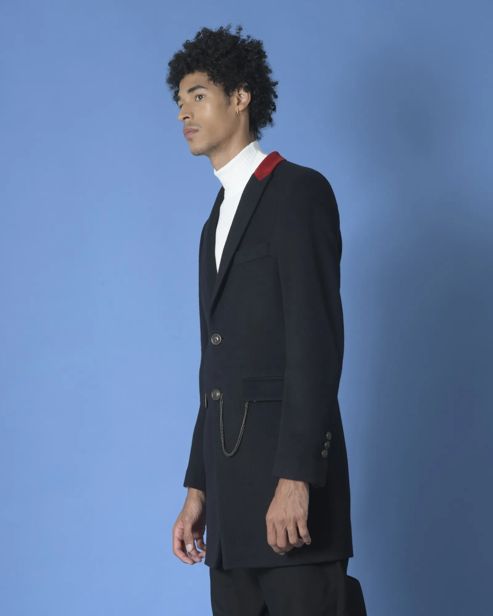 Manteau officier en laine Lords & Fools 