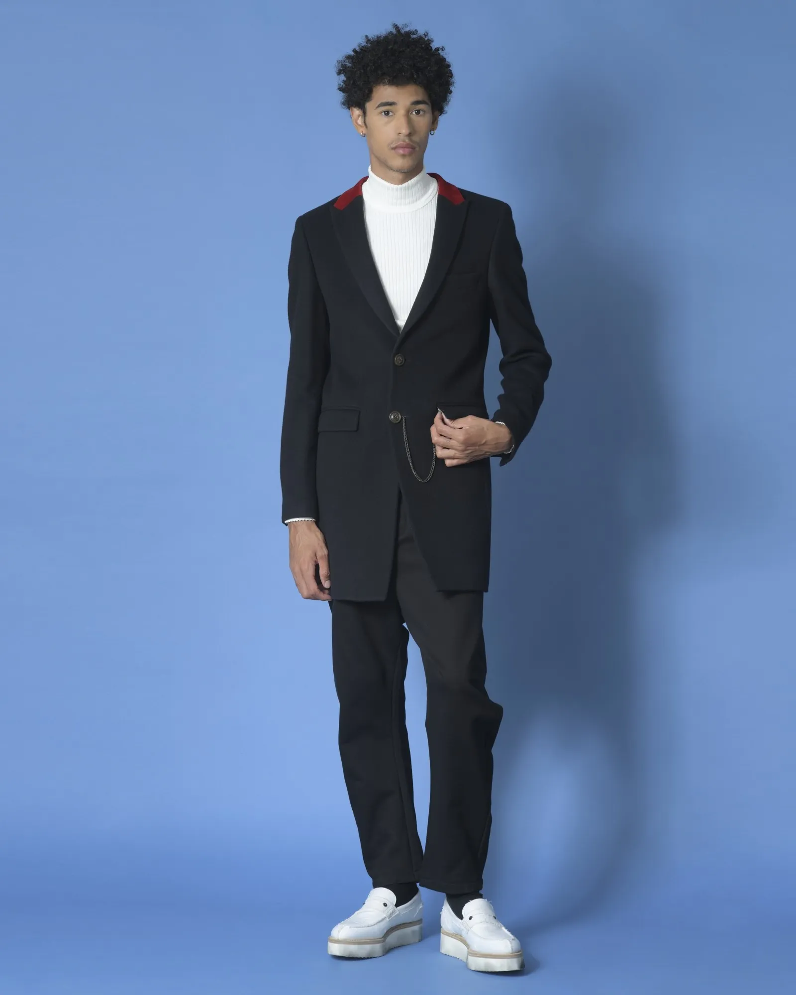 Manteau officier en laine Lords & Fools 