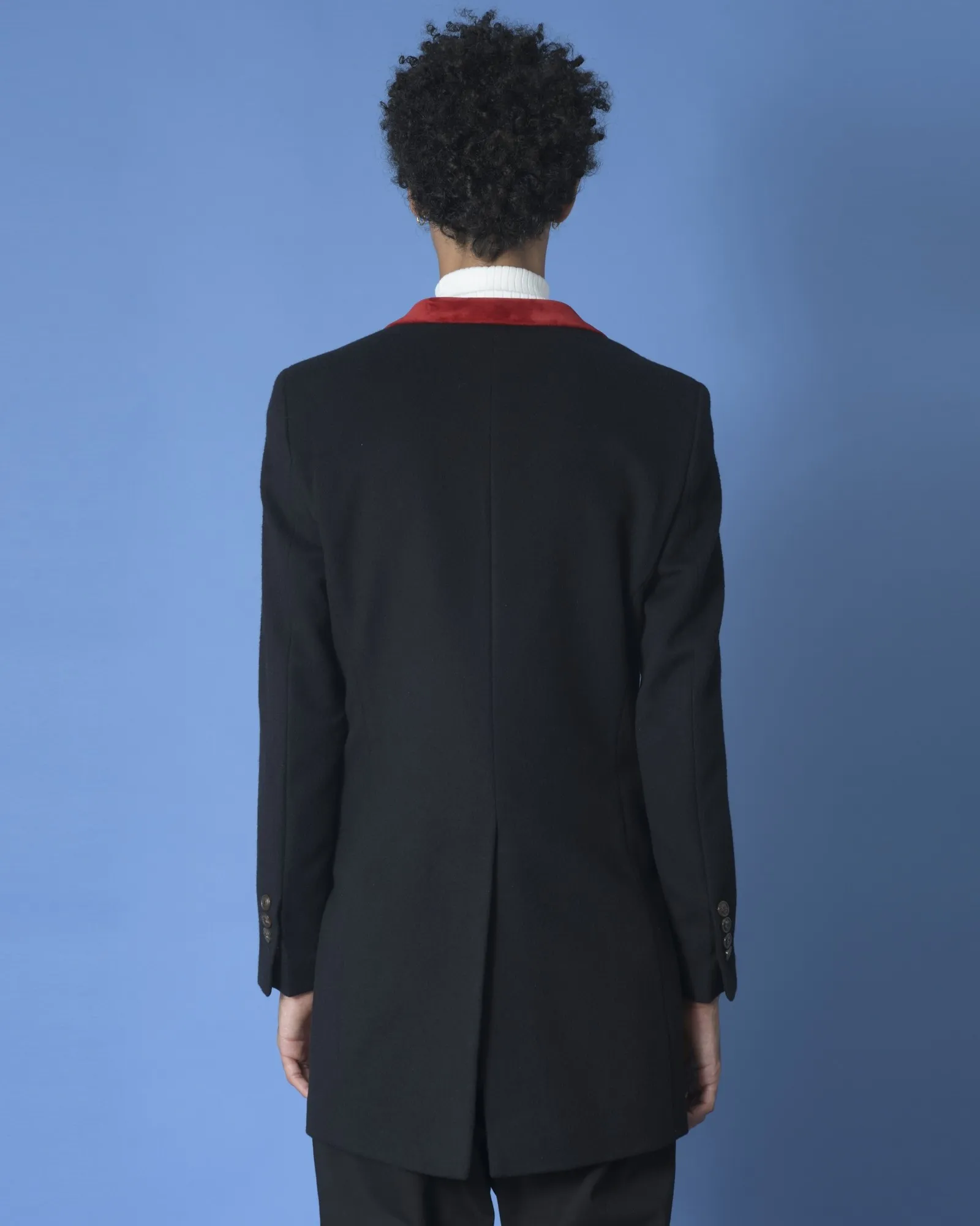 Manteau officier en laine Lords & Fools 