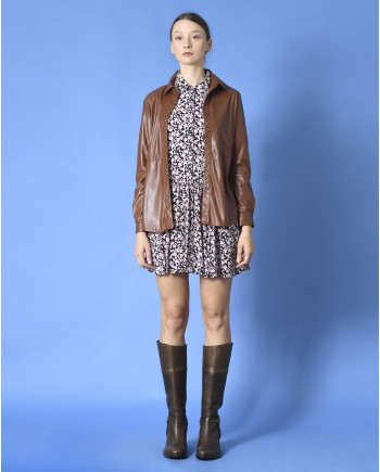 Chemise en similicuir Maesta