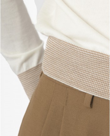 Pull à col roulé Vneck 