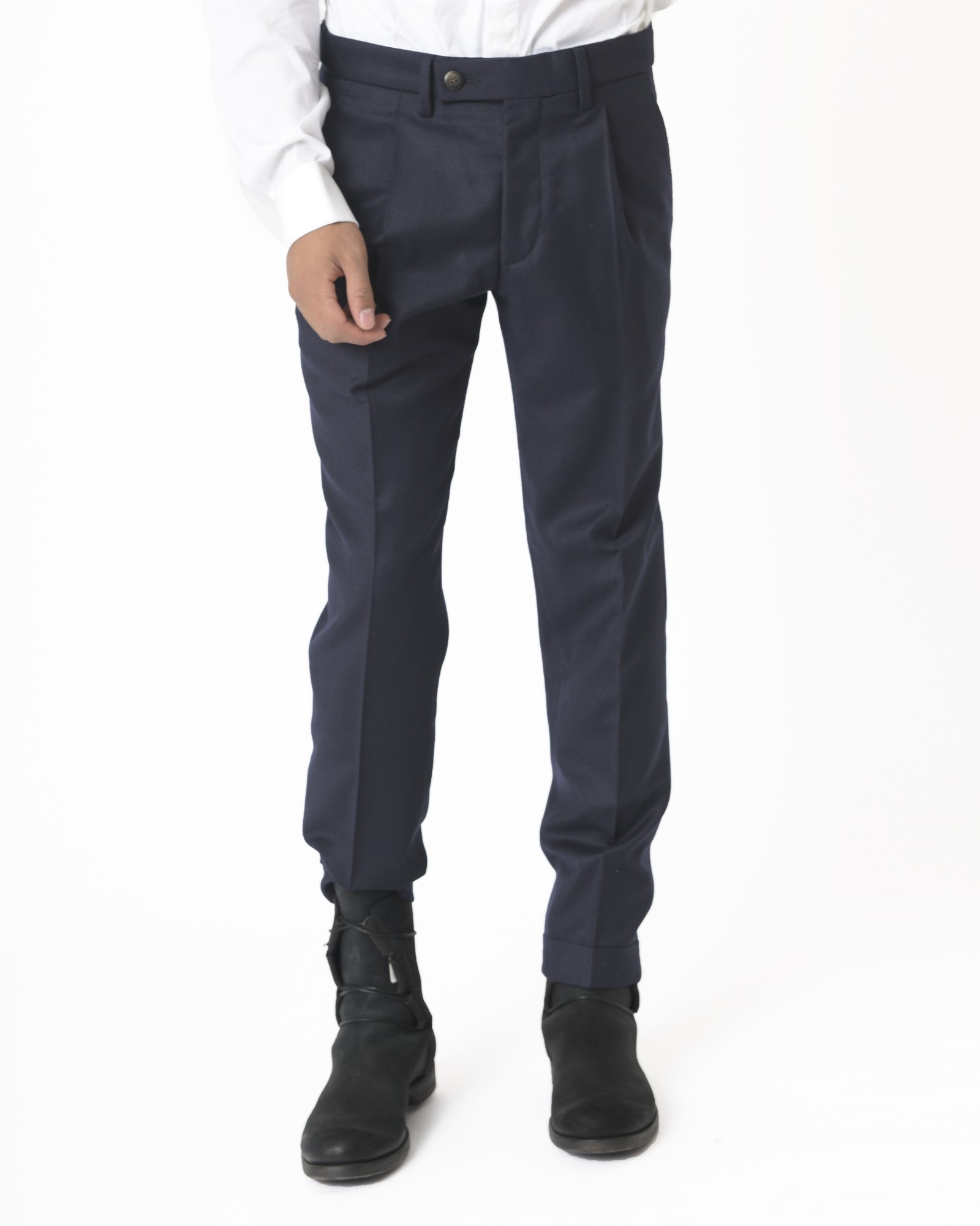 Pantalon Homme Costume Sur Mesure Kuhn - Laine Vierge Pour Le Business