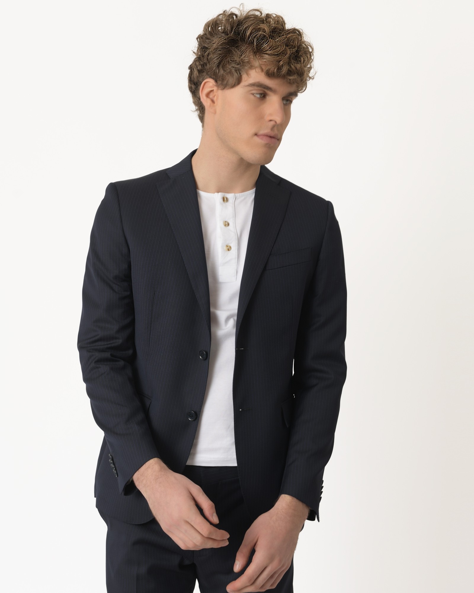 Veste De Costume The Kooples - Laine - Coupe Fitted - Gris Beige - Taille FR52 (UK/US 42) - Neuf Avec étiquettes