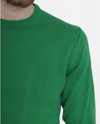 Pull vert en cachemire Casheart