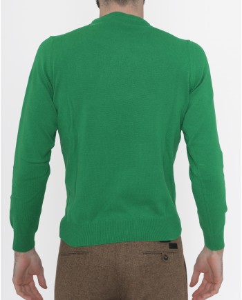 Pull vert en cachemire Casheart