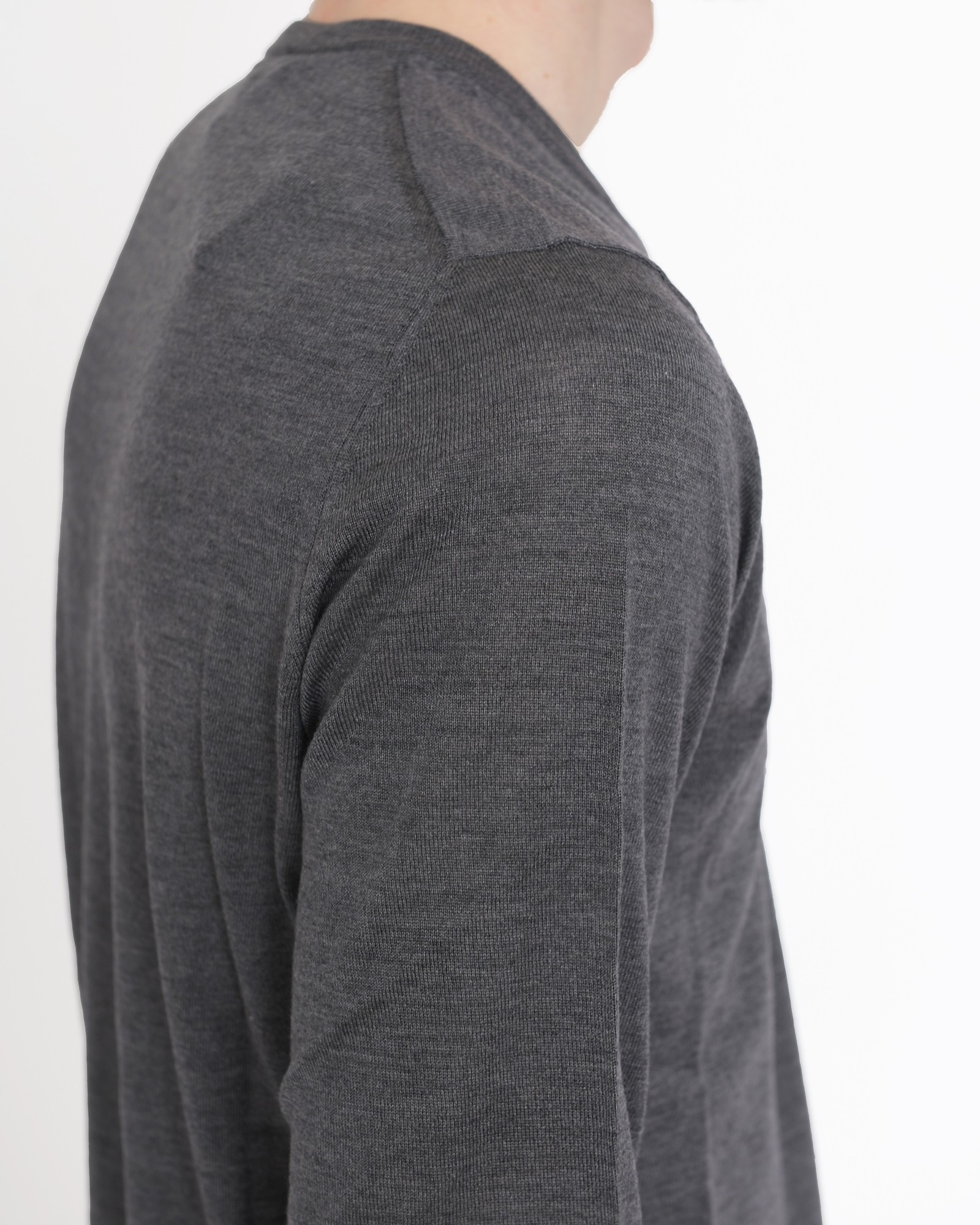Pull col V en Laine Vneck 