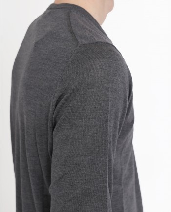 Pull col V en Laine Vneck 
