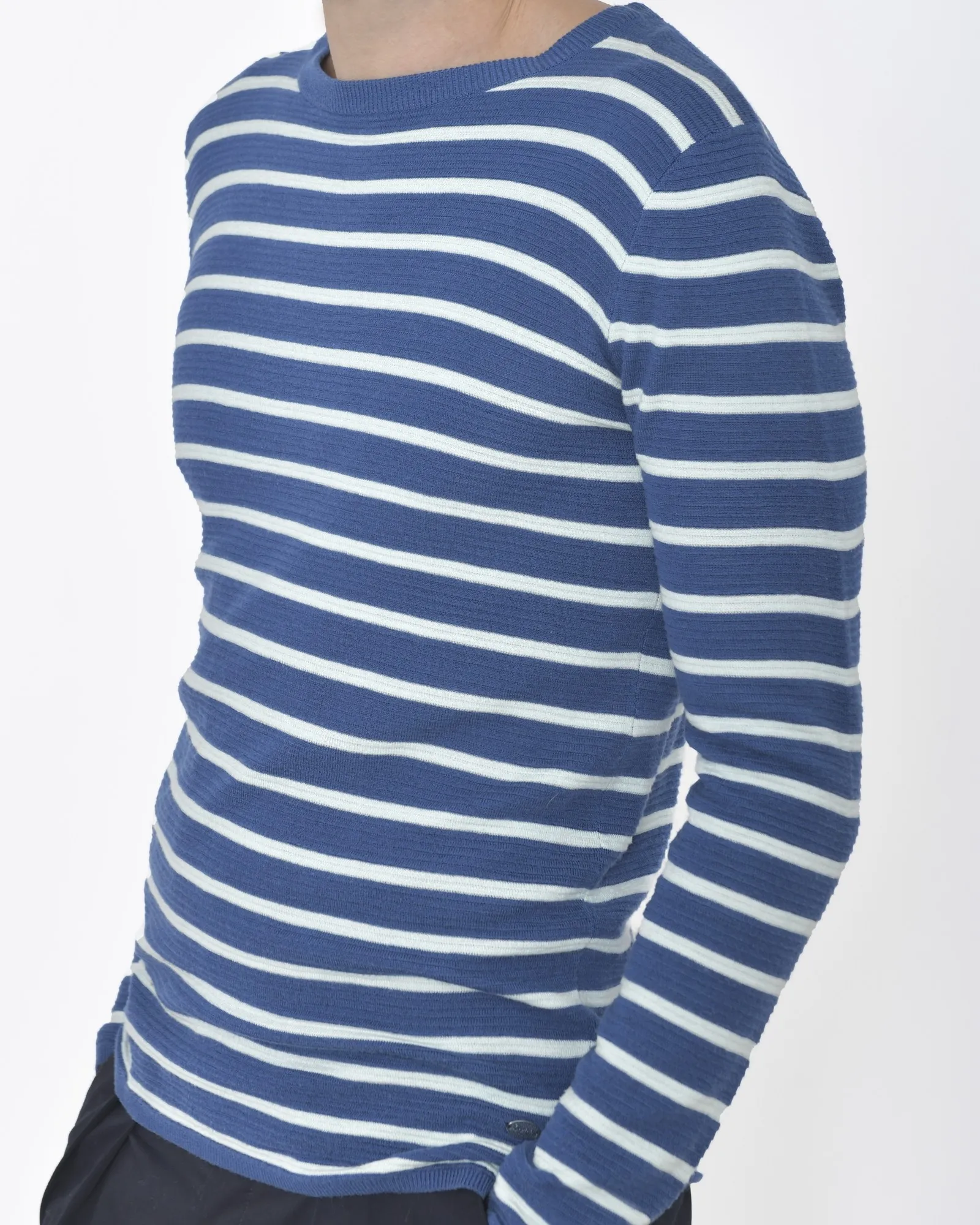 Pull à rayures bleues et blanches Scotch & Soda