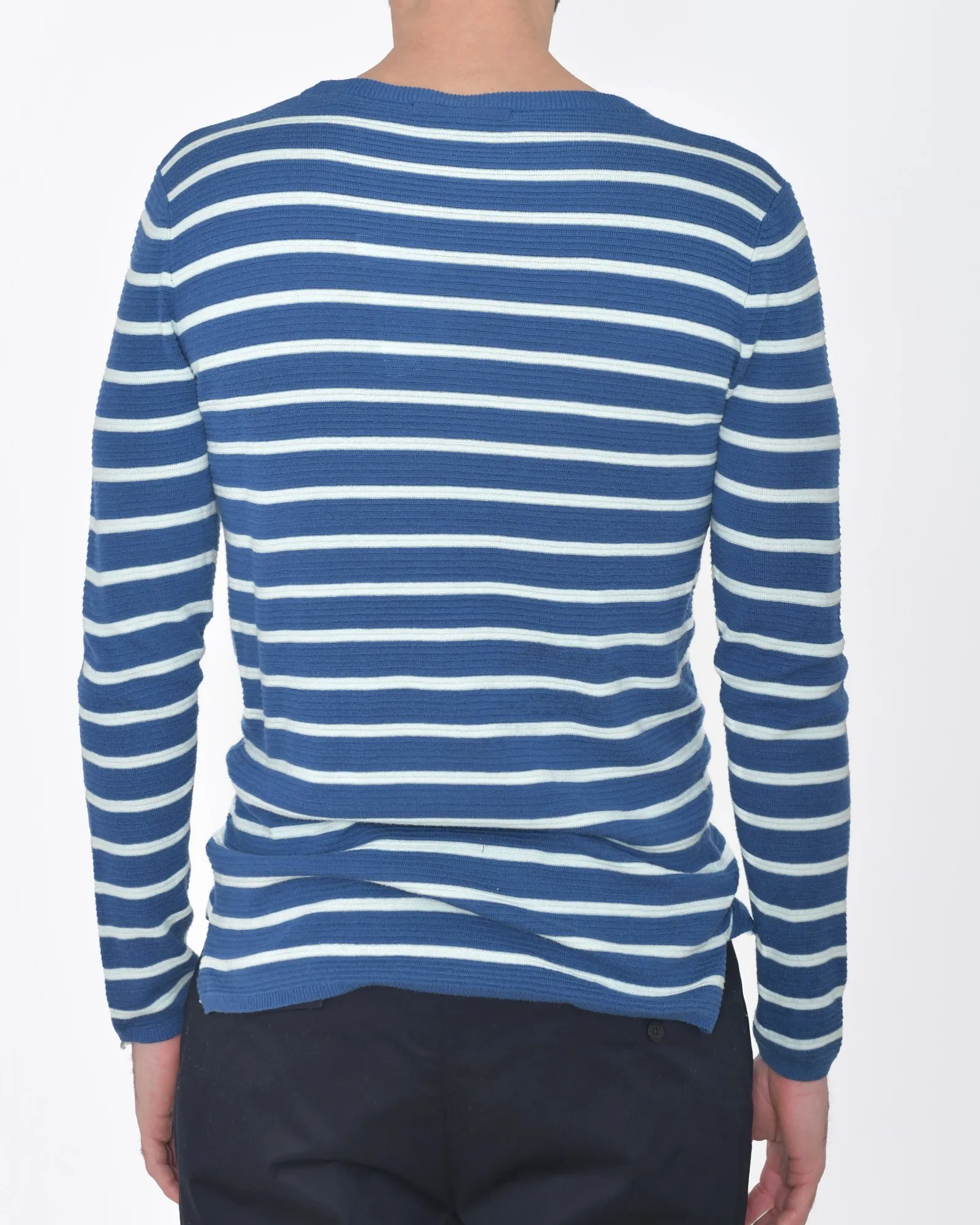 Pull à rayures bleues et blanches Scotch & Soda