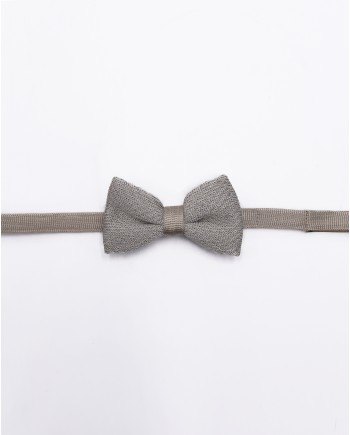 Nœud papillon en soie et lin Gabrielle Pasini 