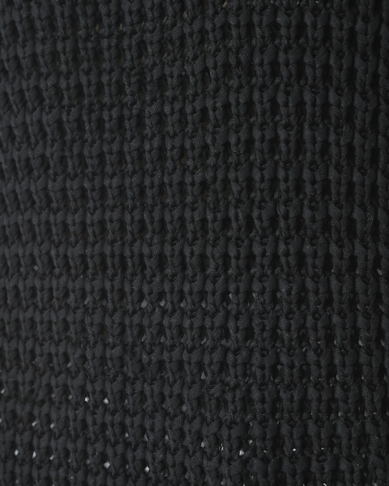 Robe noir crochet Maison Flâneur 