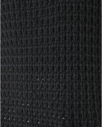 Robe noir crochet Maison Flâneur 
