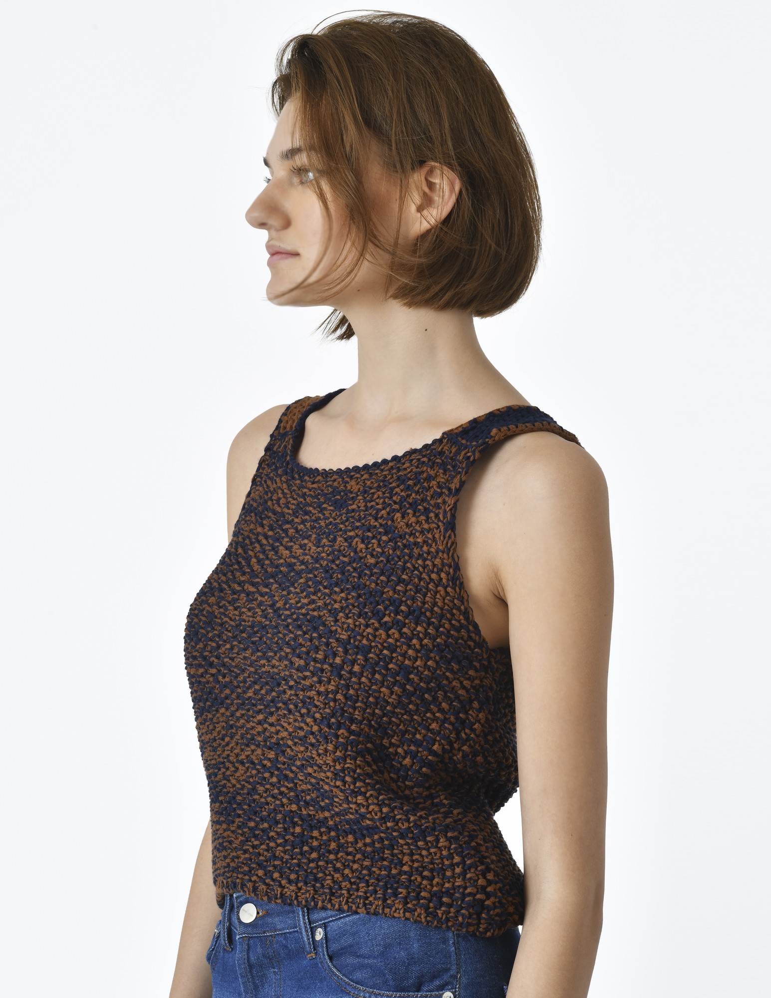 Top façon crochet avec bretelles fines - Rot - FEMME | H&M CH