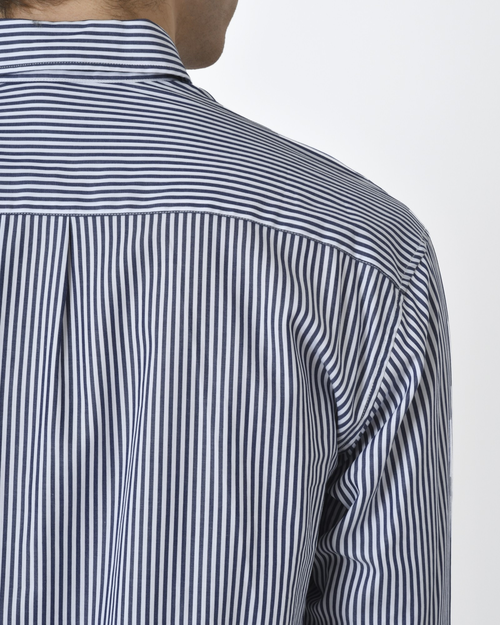 Chemise à rayures bleue Editions M.R