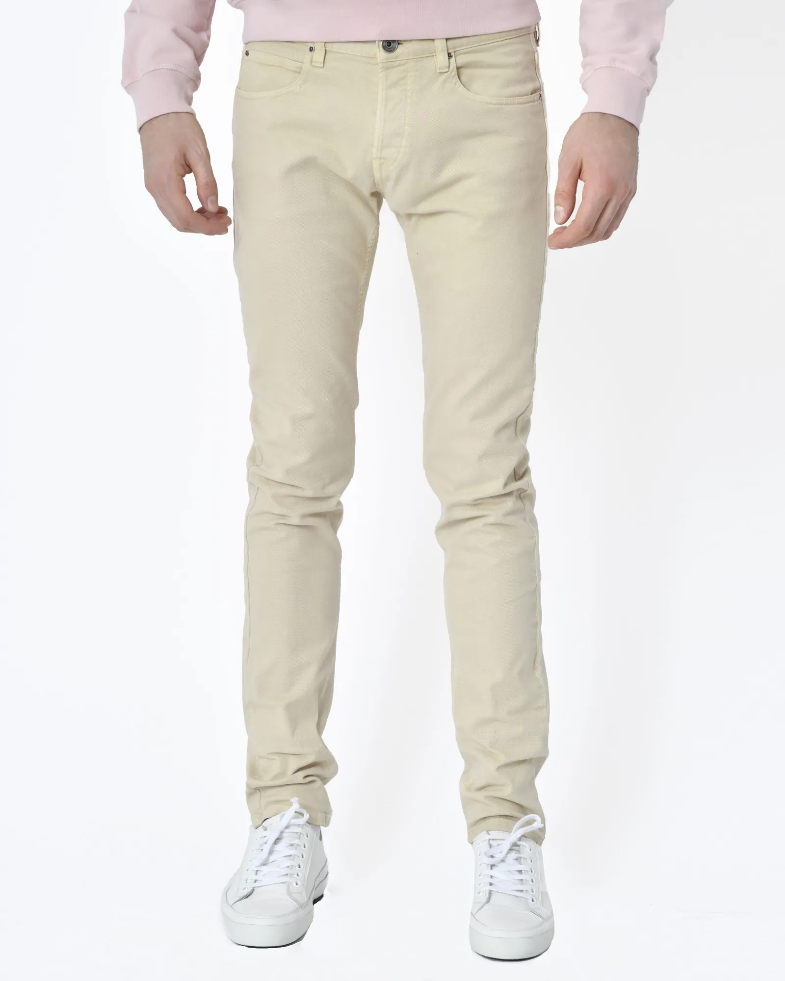 Pantalon denim beige Eleventy