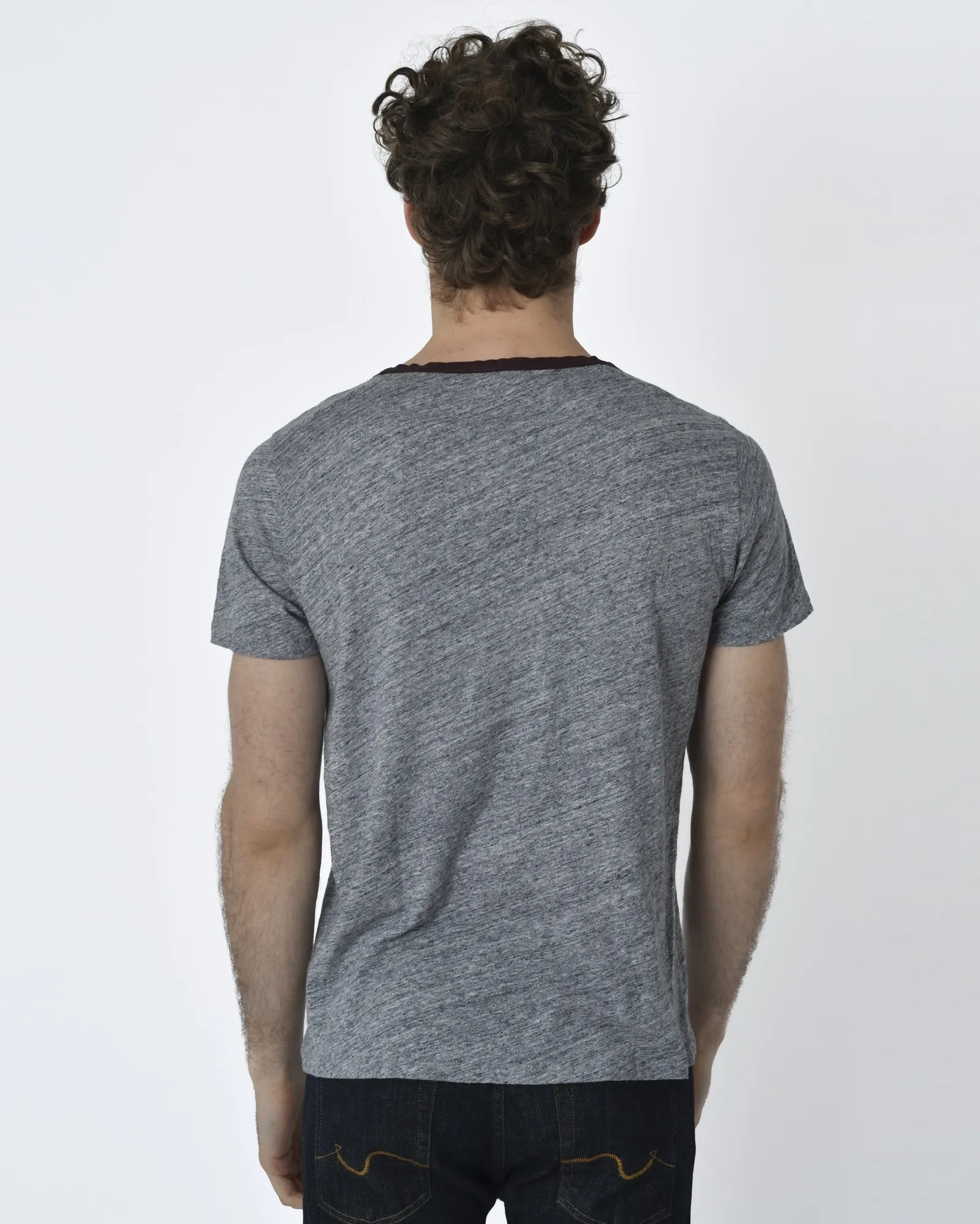 T-shirt manches courte gris Ltj