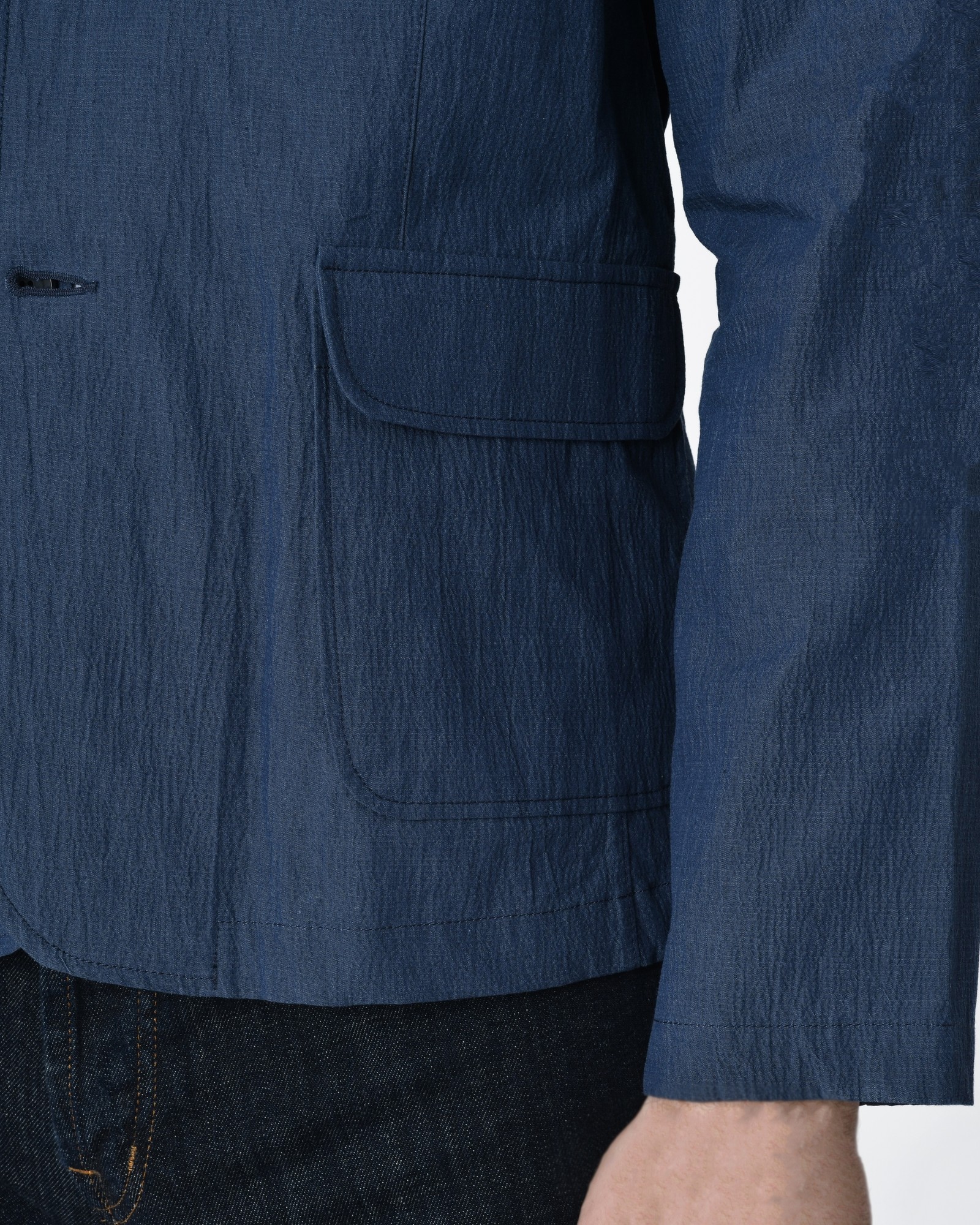 Veste de travail bleue Vintage