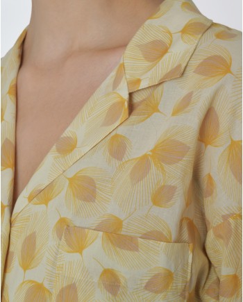 Chemisier d'ensemble à fleurs Diega