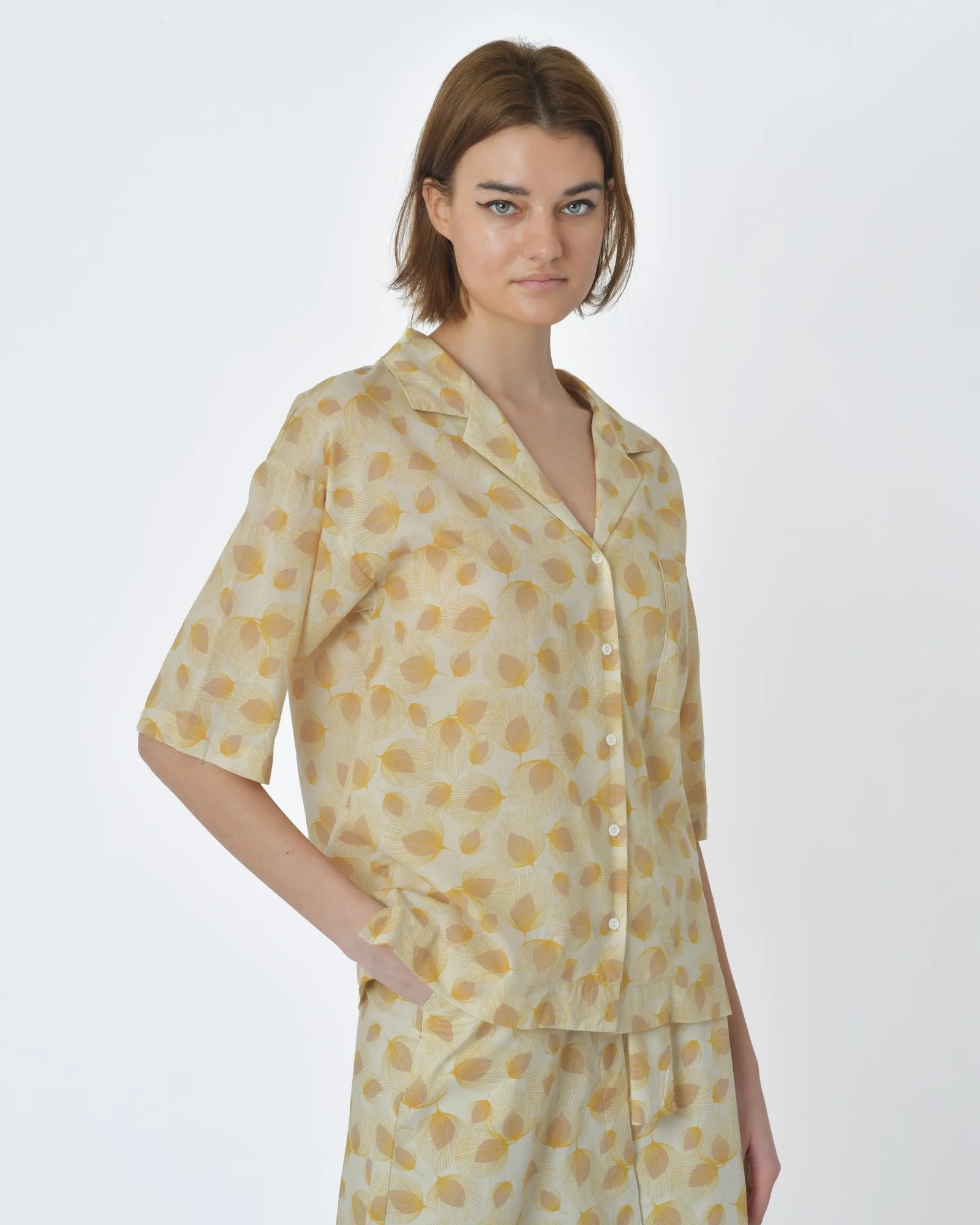 Chemisier d'ensemble à fleurs Diega