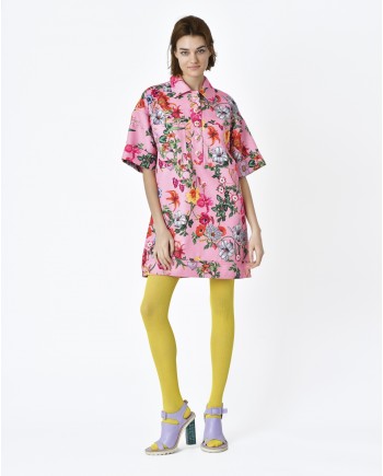 Collant maille jaune Missoni