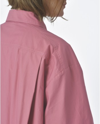 Chemise rose pâle Edward Achour 