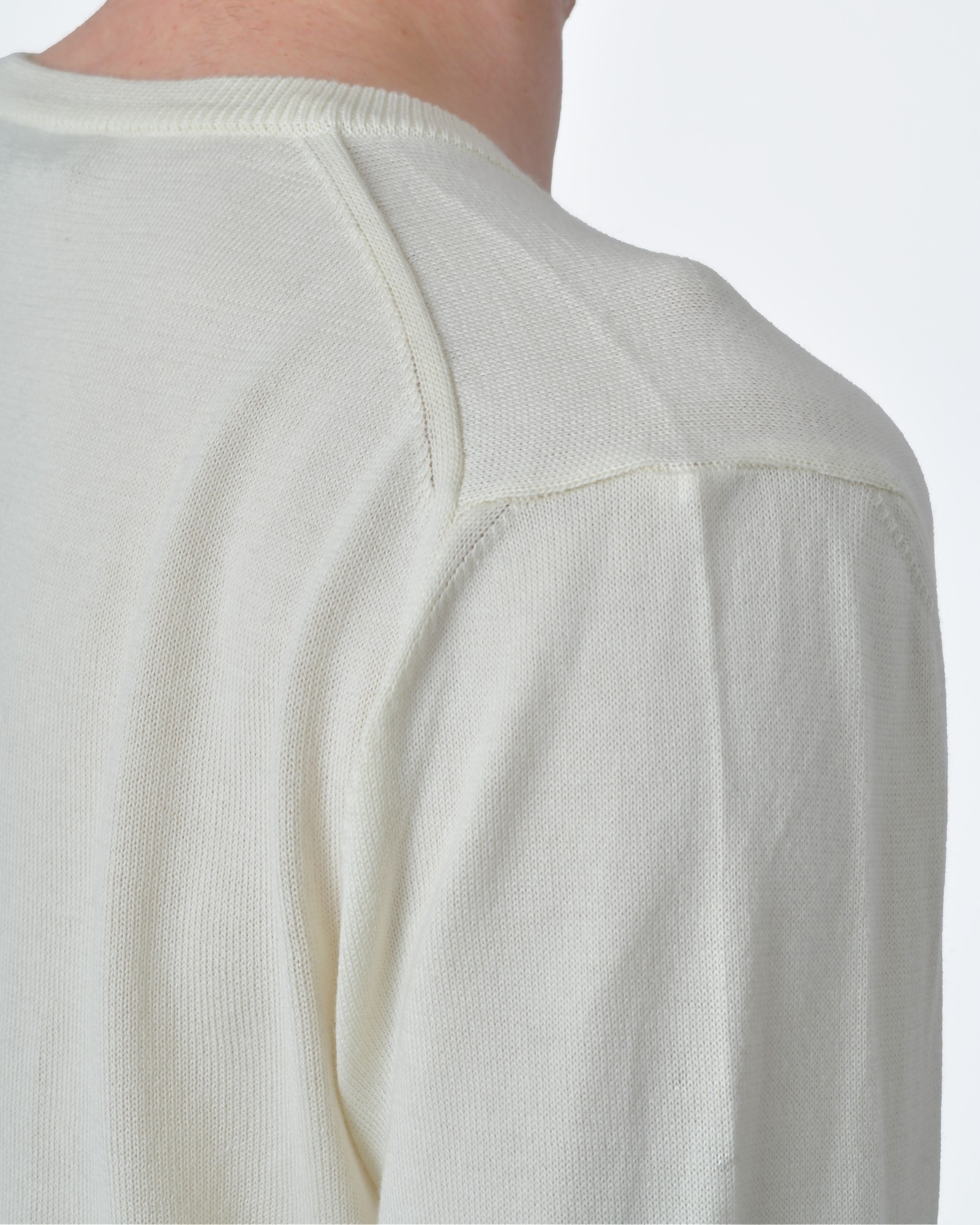 Pull maille blanc écru Ly Adams 