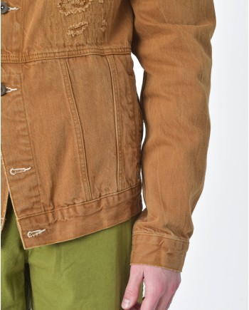 Blouson veste denim camel Scotch & Soda 