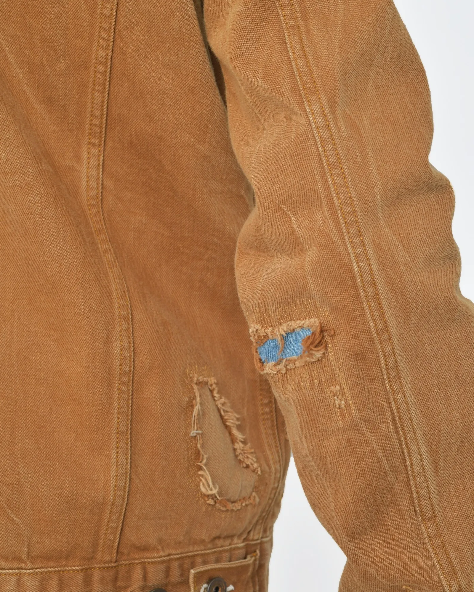 Blouson veste denim camel Scotch & Soda 