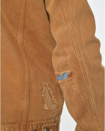 Blouson veste denim camel Scotch & Soda 