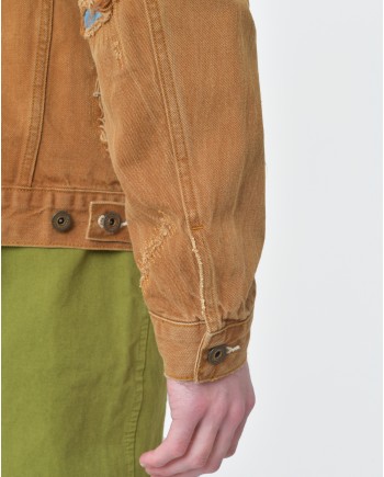 Blouson veste denim camel Scotch & Soda 