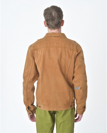 Blouson veste denim camel Scotch & Soda 