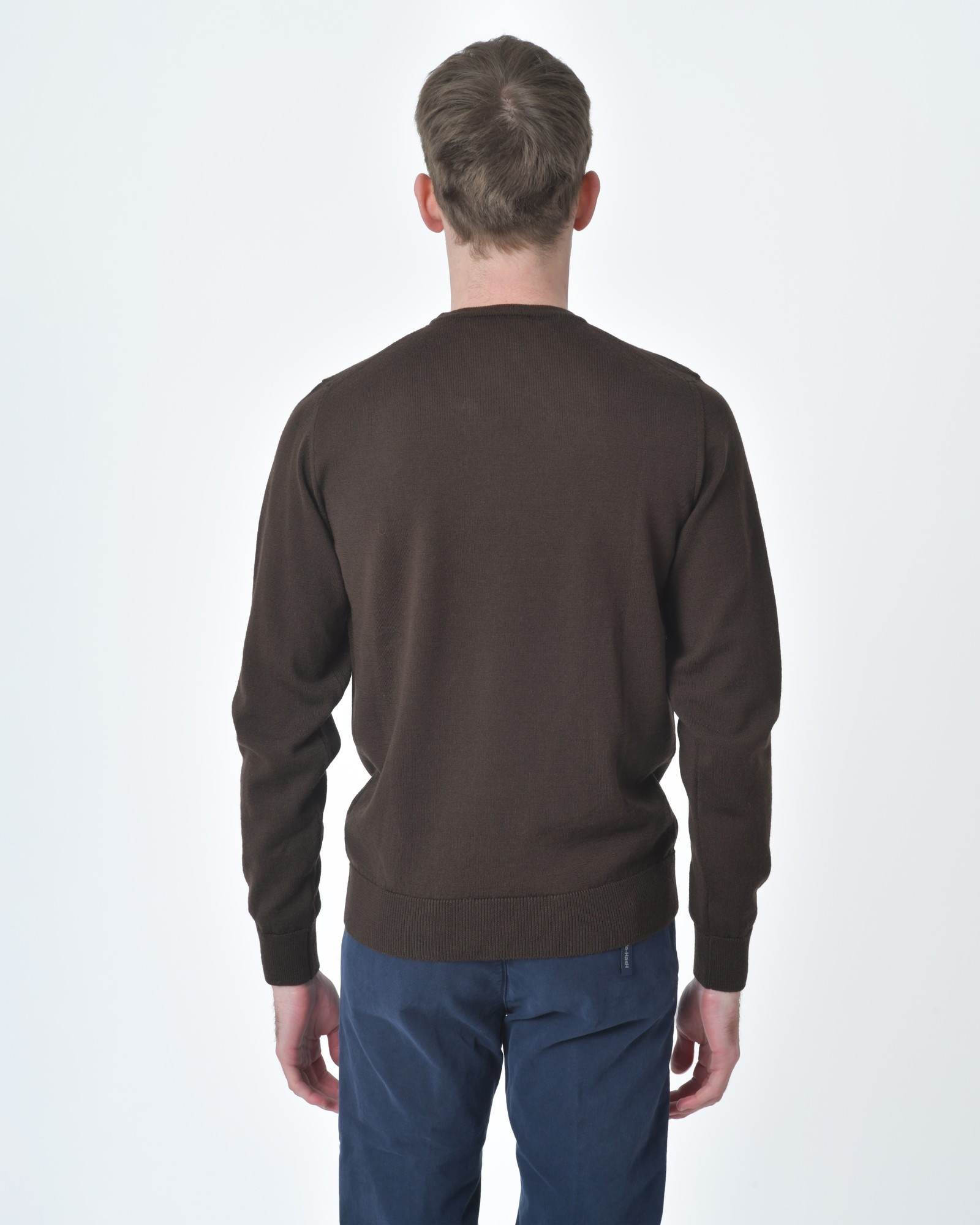 Pull maille marron Casheart