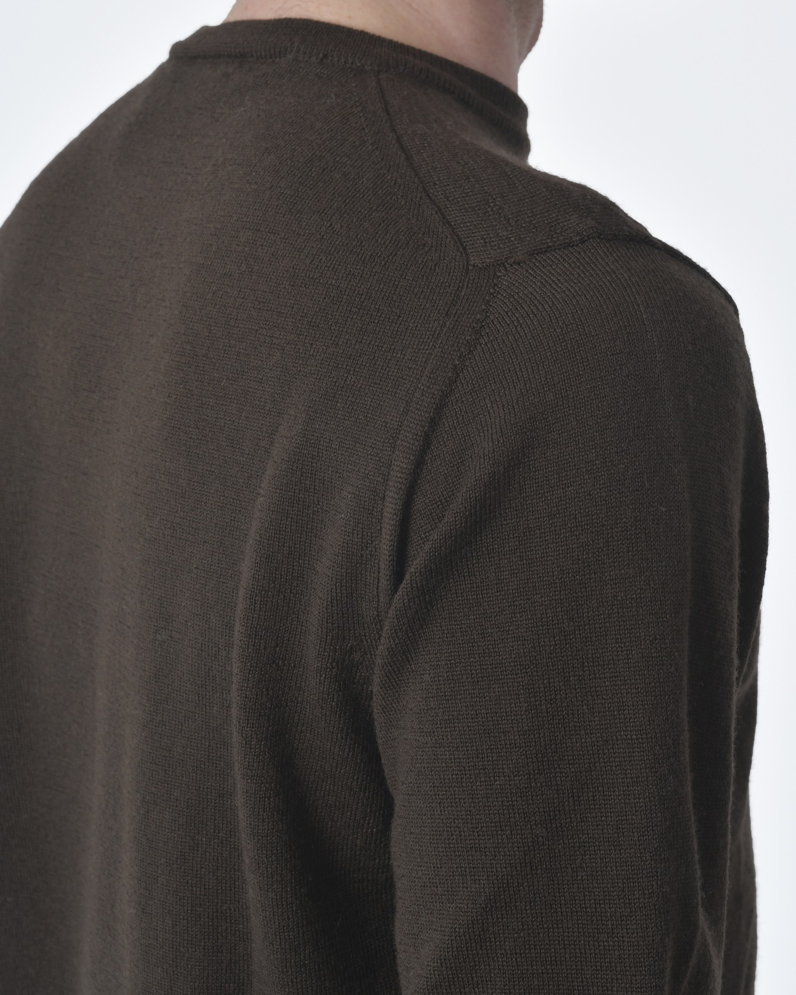 Pull maille marron Casheart