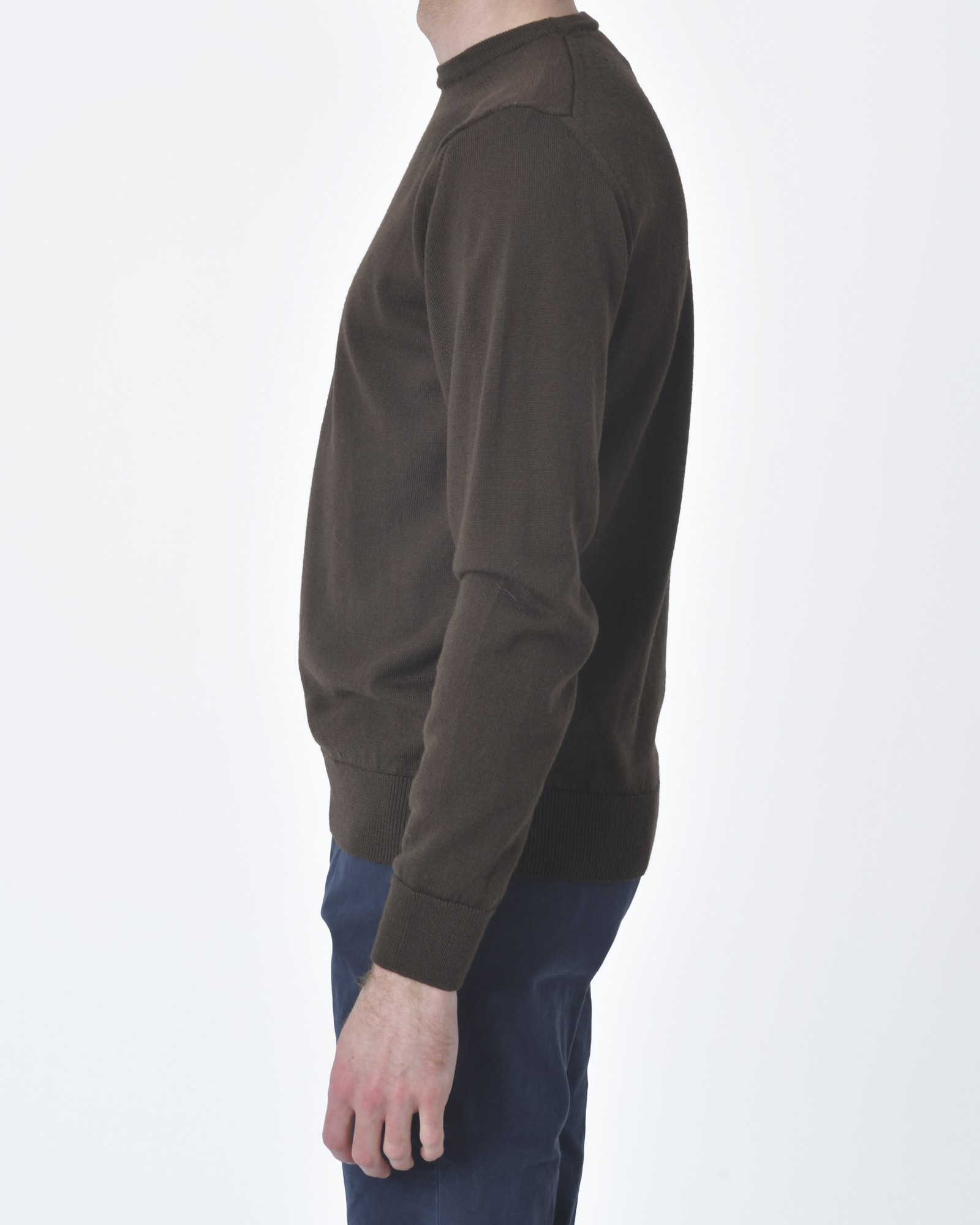 Pull maille marron Casheart