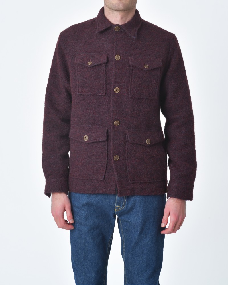Veste bordeaux Borsa