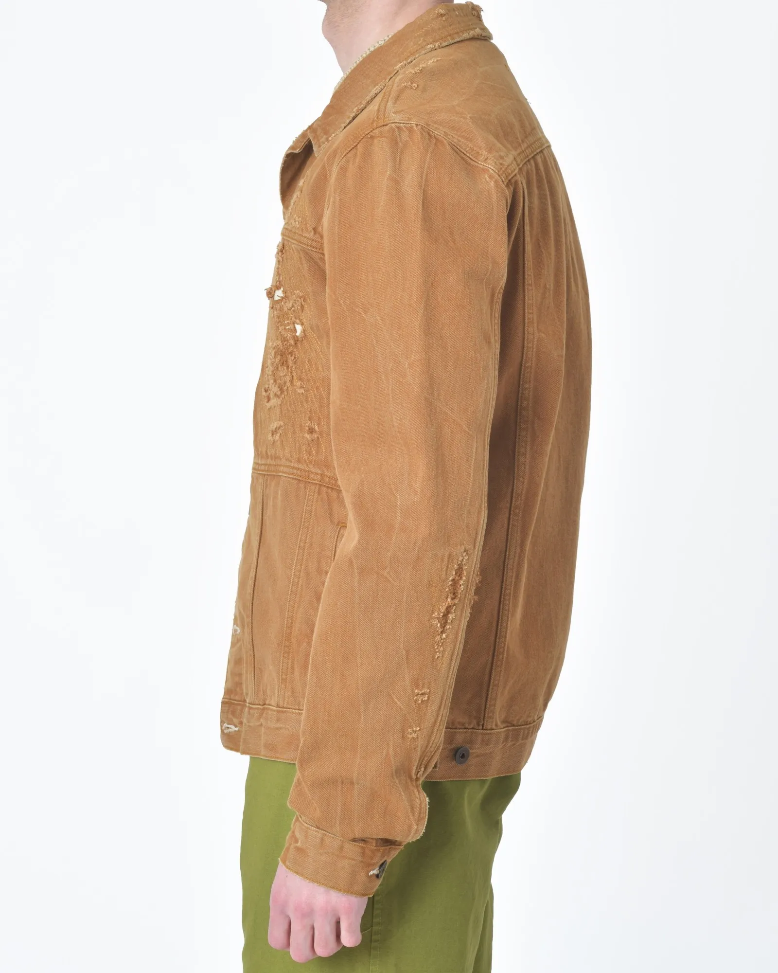 Blouson veste denim camel Scotch & Soda 