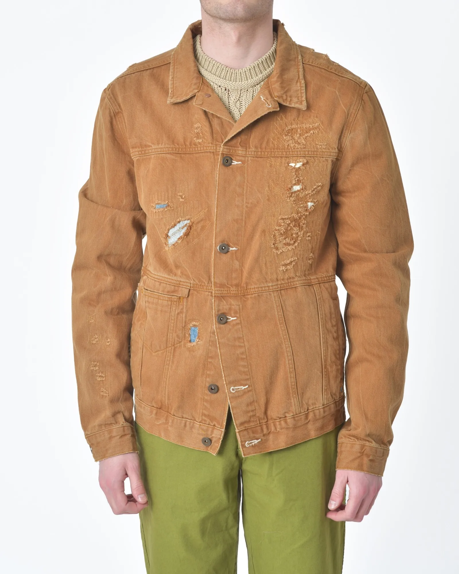 Blouson veste denim camel Scotch & Soda 