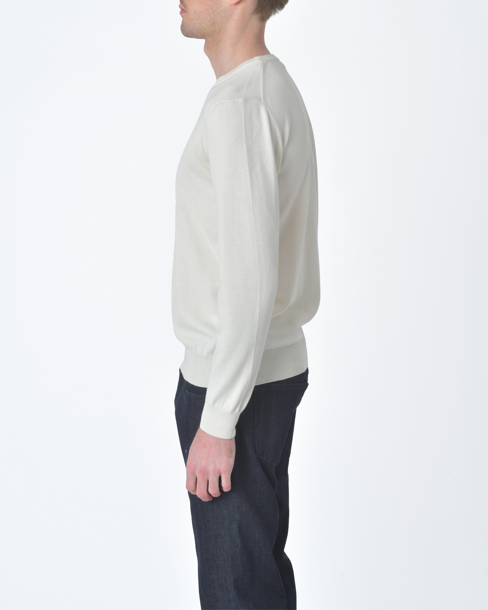 Pull maille blanc écru Ly Adams 