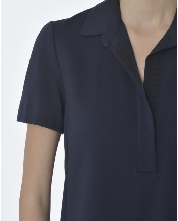 Robe droite bleu marine Les Copains