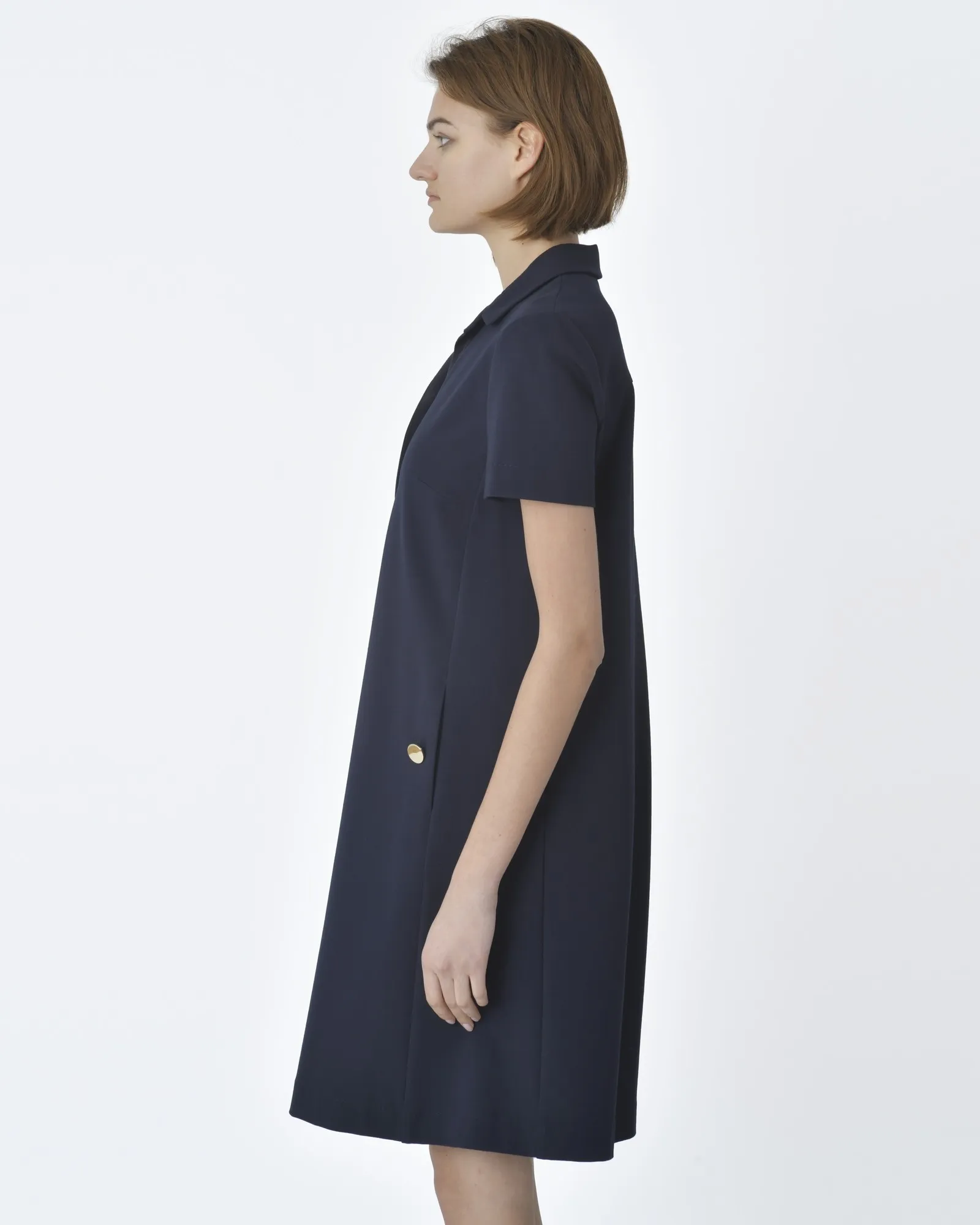 Robe droite bleu marine Les Copains