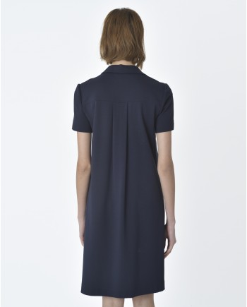 Robe droite bleu marine Les Copains