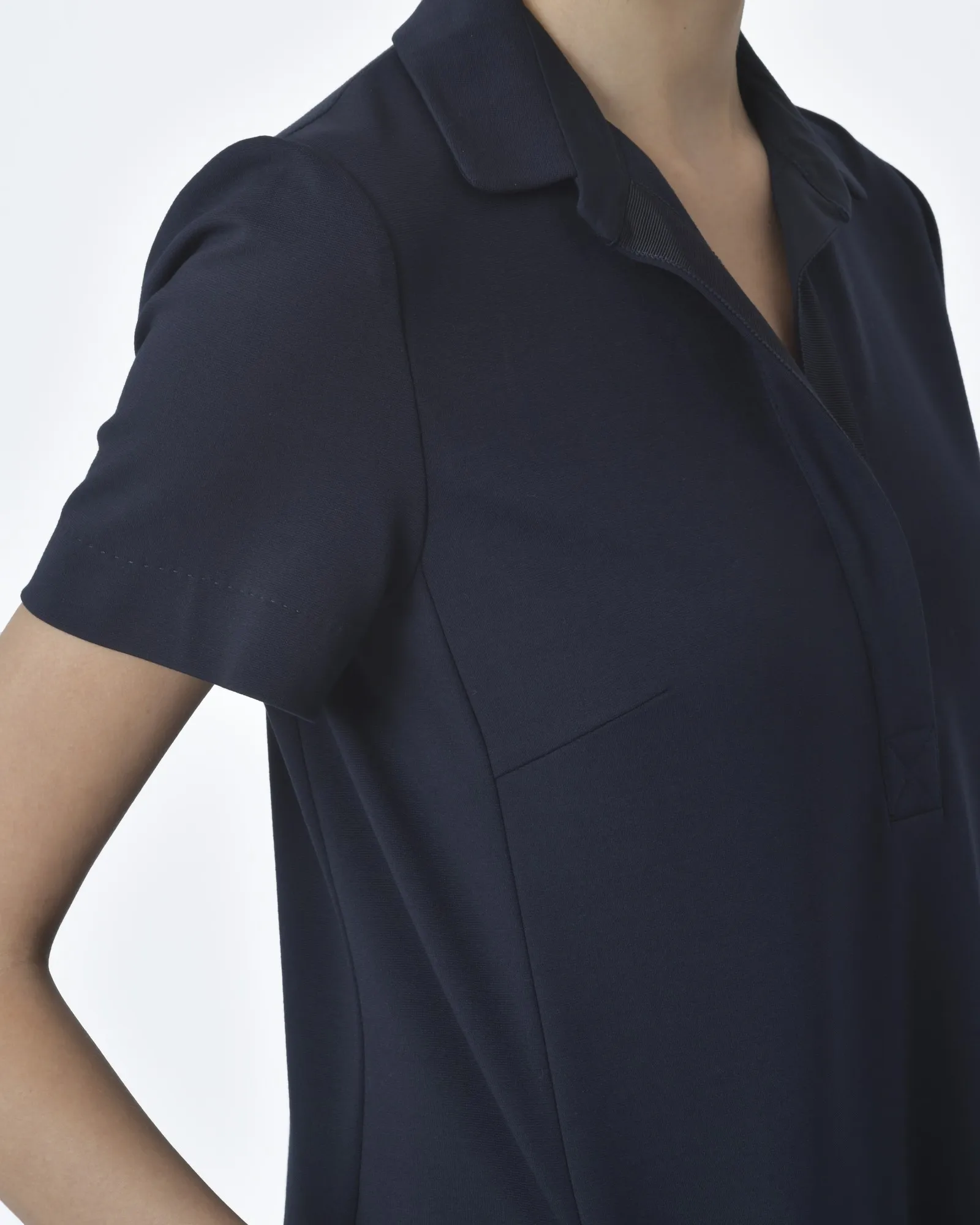 Robe droite bleu marine Les Copains