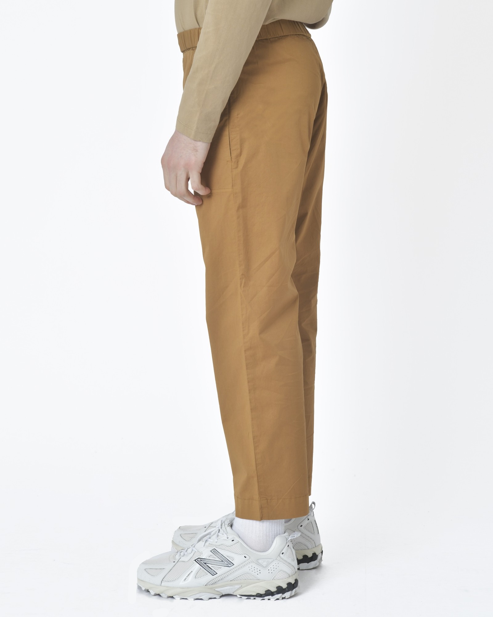 Pantalon de pêche léger en nylon marron Simms Large Tall LT (réel 35 x