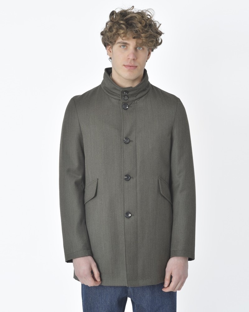 Manteau kaki Oberon