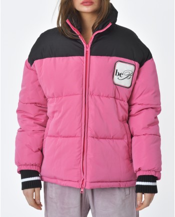 Manteau rose et noir Blumarine