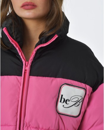 Manteau rose et noir Blumarine