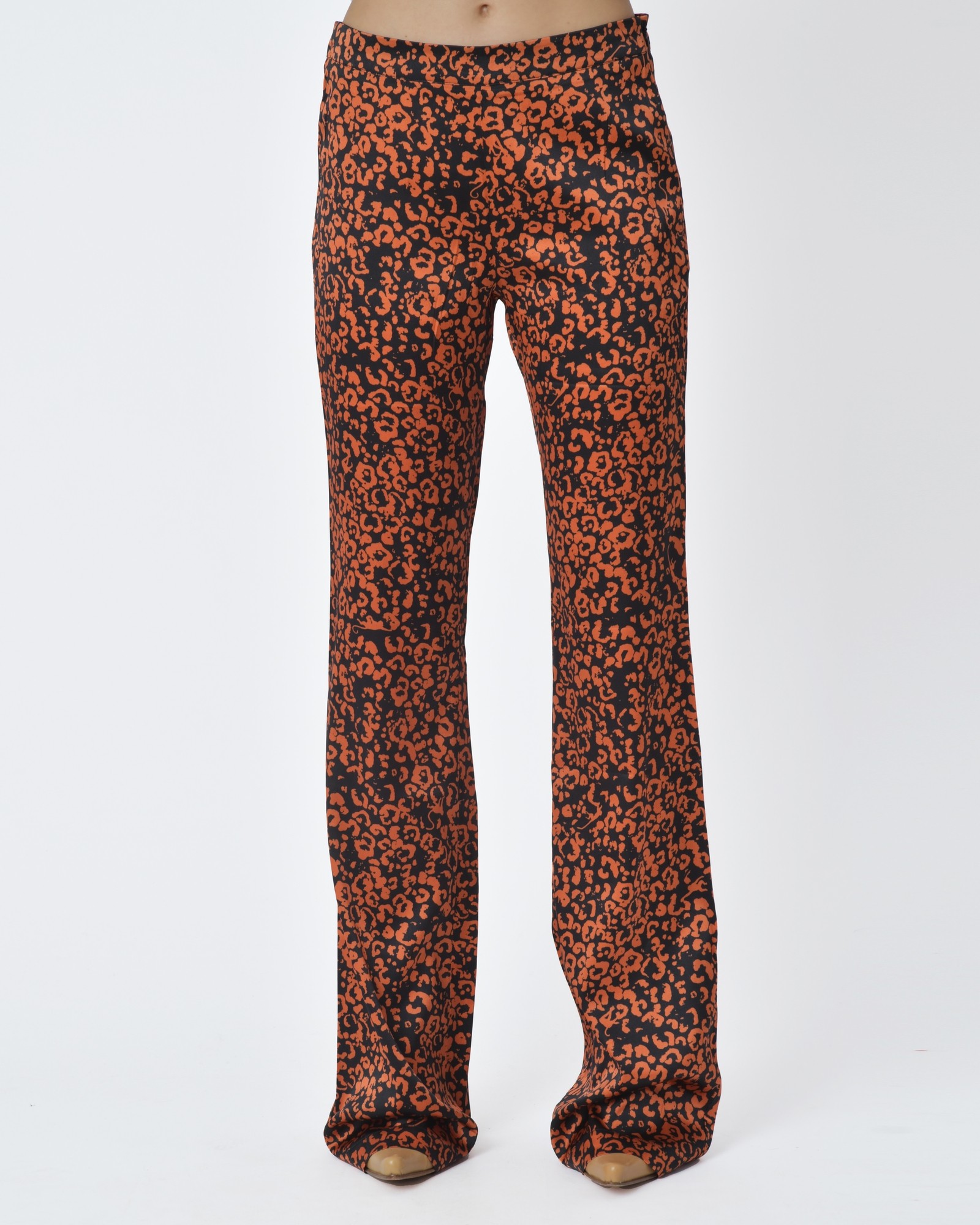 Pantalon Décontracté Roberto Cavalli Femme Multicolore - Taille US 4 IT 40 - Neuf Sans Étiquettes (Store Sample)