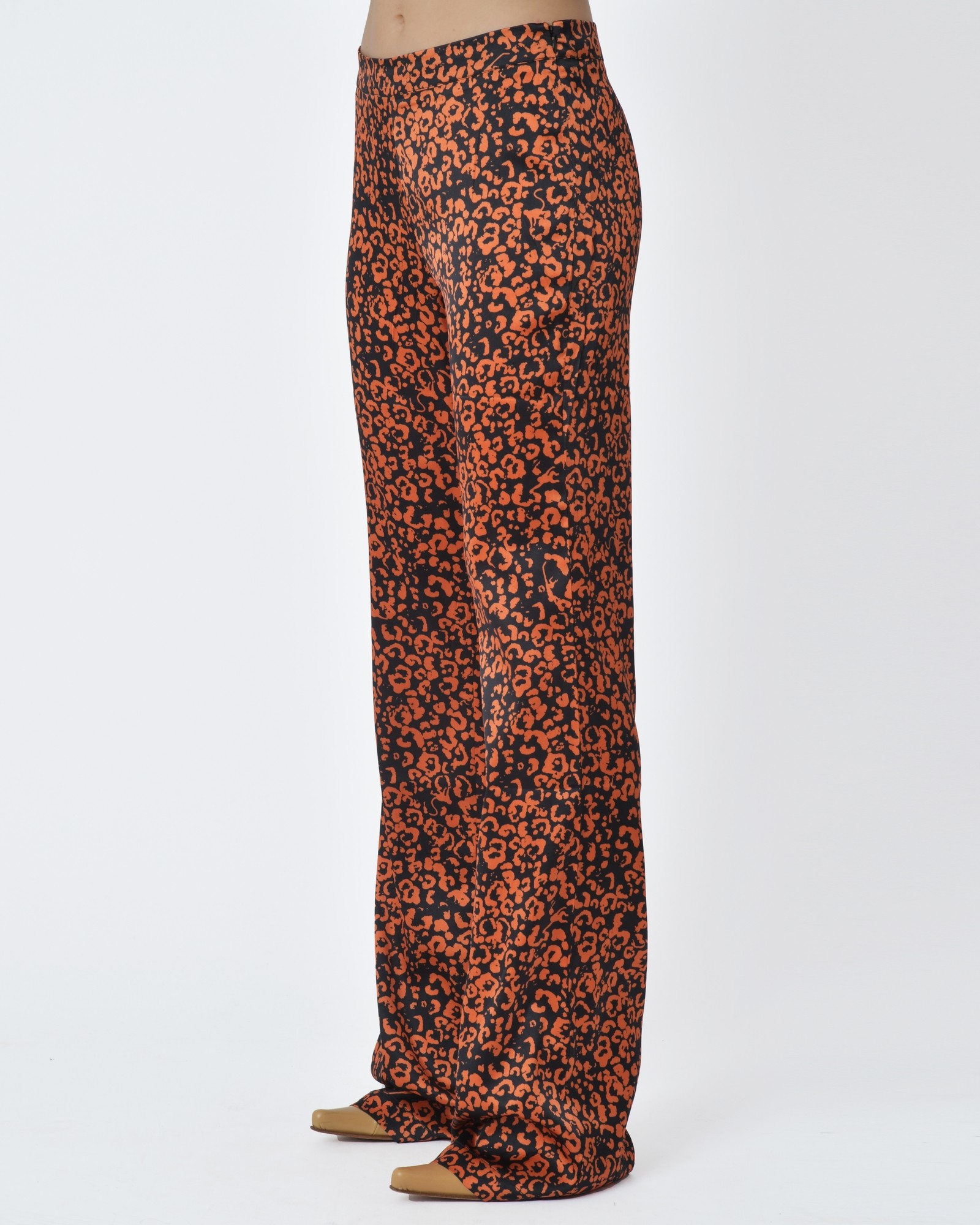 Pantalon Décontracté Roberto Cavalli Femme Multicolore - Taille US 4 IT 40 - Neuf Sans Étiquettes (Store Sample)